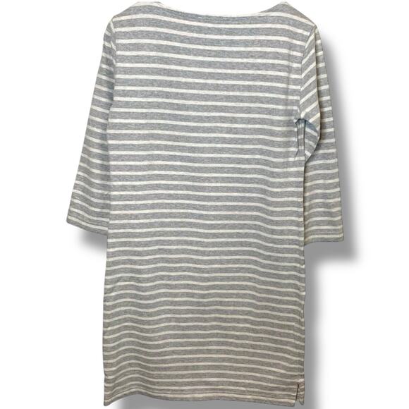 Vineyard Vines Dress Size XS Striped Pullover Sweater 3/4 Sleeves Twee Comfort - Picture 3 of 7